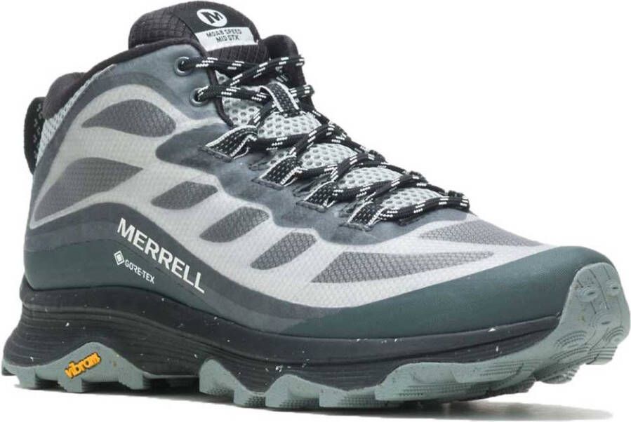 Merrell Moab Speed Mid Goretex Wandelschoenen Grijs Man