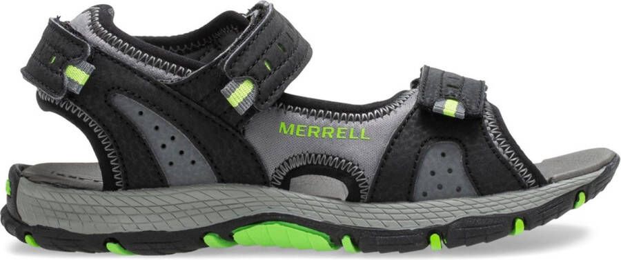 Merrell Sandalen Unisex zwart grijs groen - Foto 1