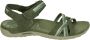 Merrell J004576 Volwassenen Platte sandalen Groen - Thumbnail 2
