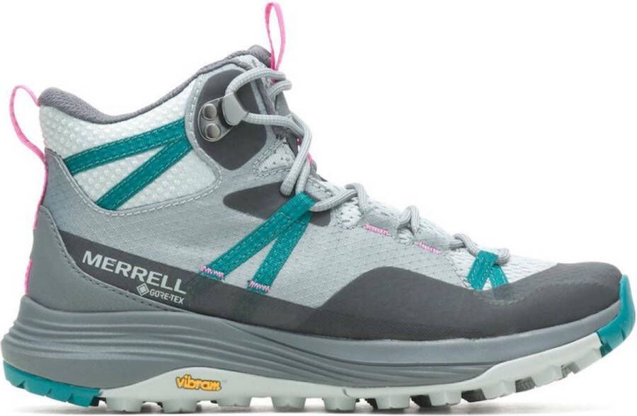 Merrell J037284~SIRES~4~MID~GTX~~~~~~~ Half-hoge schoenenDames wandelschoenenWandelschoenen Grijs