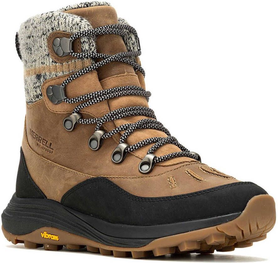 Merrell Siren 4 Thermo Demi Zip WP J037412 Vrouwen Bruin Laarzen Trekkingschoenen