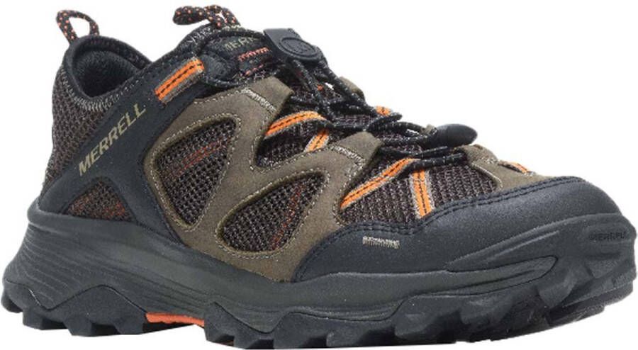 Merrell Speed Strike Leather Sieve Wandelschoenen Groen 1 2 Man