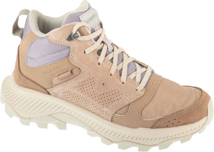 Merrell Tempo Sol Mid WP Vrouwen Beige Trekkingschoenen