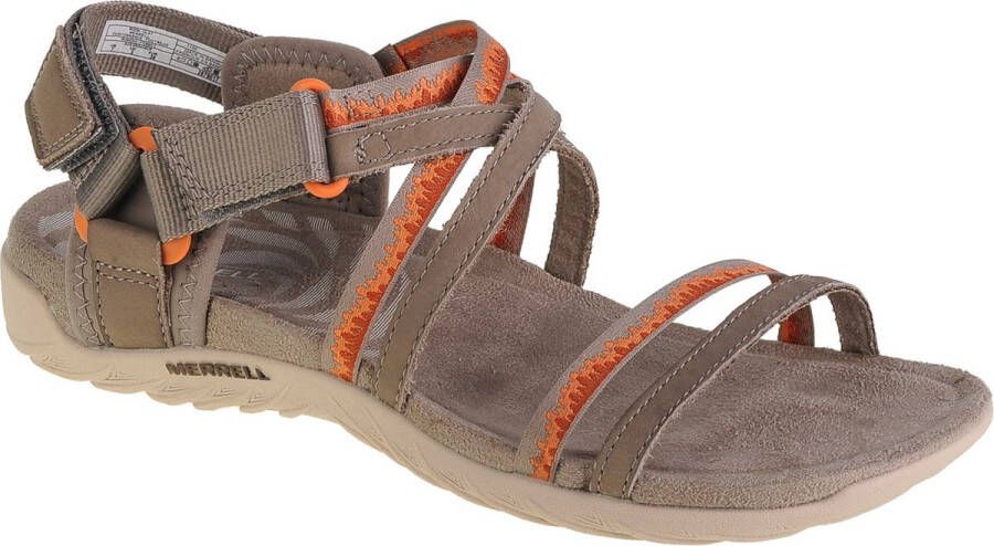 Merrell Terran 3 Cush Lattice Sandal J005664 Vrouwen Beige Sandalen