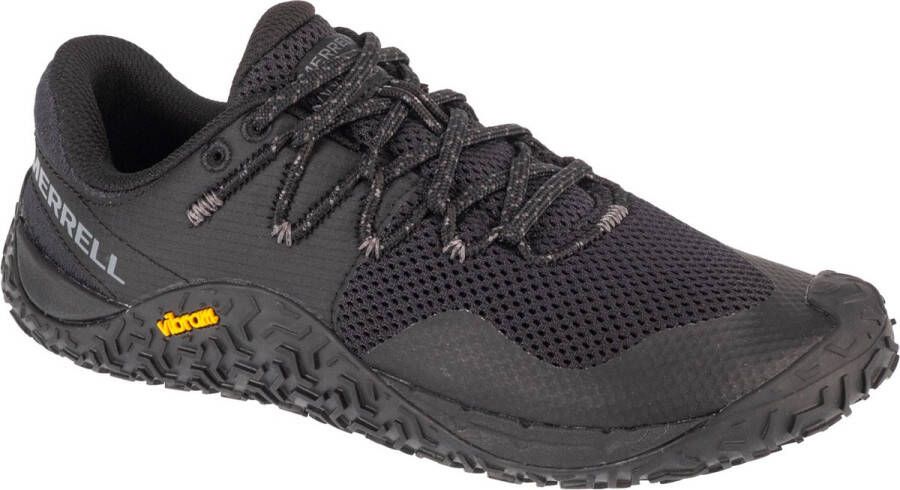 Merrell Trail Glove 7 J037336 Vrouwen Zwart Hardloopschoenen