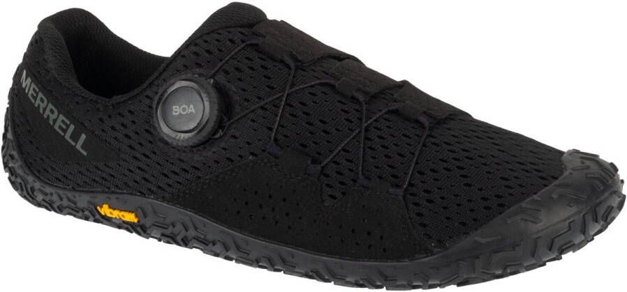 Merrell Vapor Glove 6 BOA Mannen Zwart Hardloopschoenen Trainingschoenen