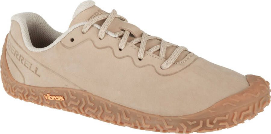 Merrell Vapor Glove 6 LTR J068212 Vrouwen Beige Hardloopschoenen Trainingschoenen