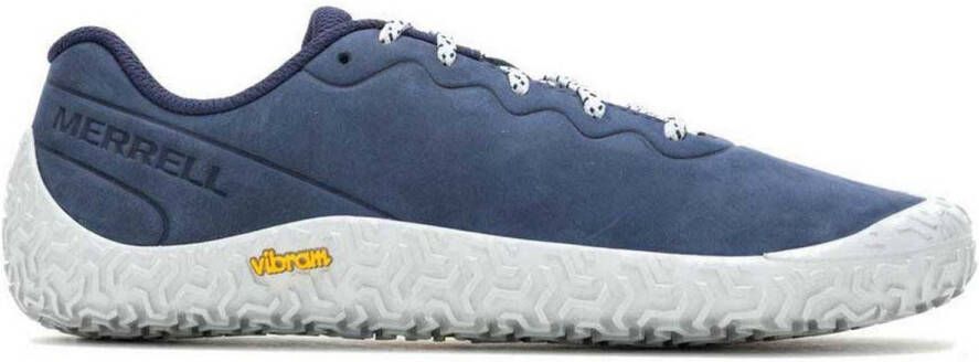 Merrell Women's Vapor Glove 6 Leather Barefootschoenen blauw grijs