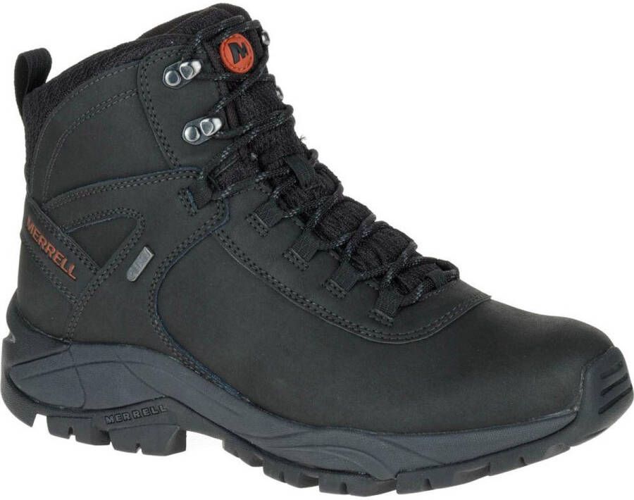 Merrell Vego Mid Leather Wp Wandelschoenen Zwart Man