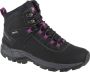 Merrell vego mid leather waterproof wandelschoenen zwart paars dames - Thumbnail 1