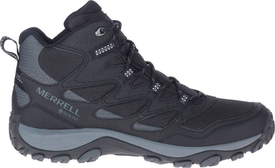 Merrell West Rim Sport Mid Gore-Tex Wandelschoen Wandelschoenen Mannen zwart grijs