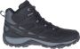 Merrell West Rim Sport Mid Gore-Tex Wandelschoen Wandelschoenen Mannen zwart grijs - Thumbnail 2