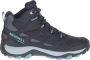 Merrell West Rim Sport Mid Gore-Tex Wandelschoen Wandelschoenen Vrouwen zwart grijs blauw - Thumbnail 1