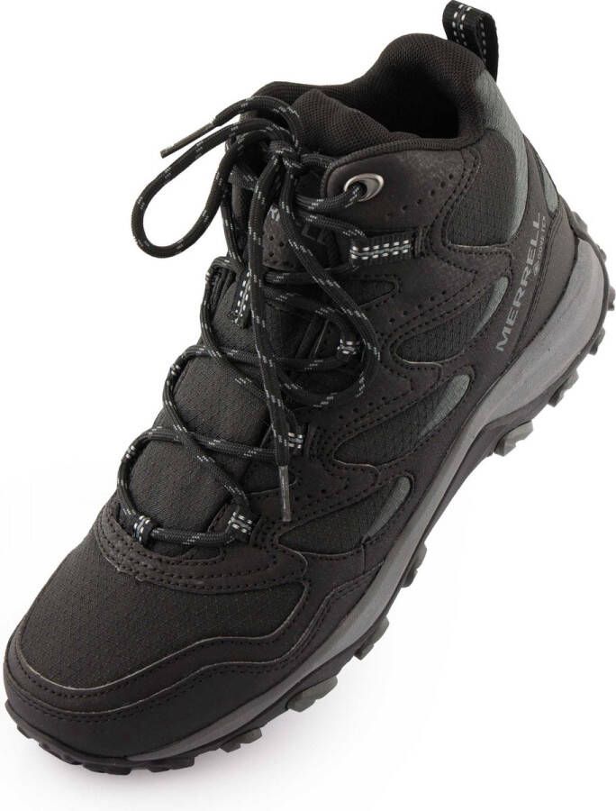 Merrell West Rim Sport Mid GTX GORE-TEX Heren Wandelschoenen Trekking Schoenen Zwart J036519