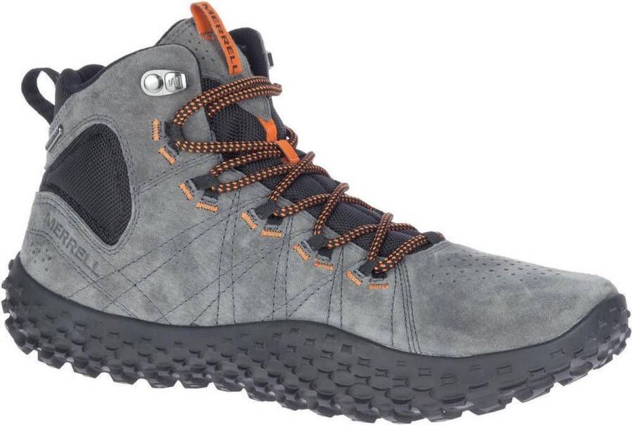 Merrell J036001 WRAPT MID WP Vrije tijd half-hoogHeren wandelschoenenWandelschoenenBarefoot Grijs