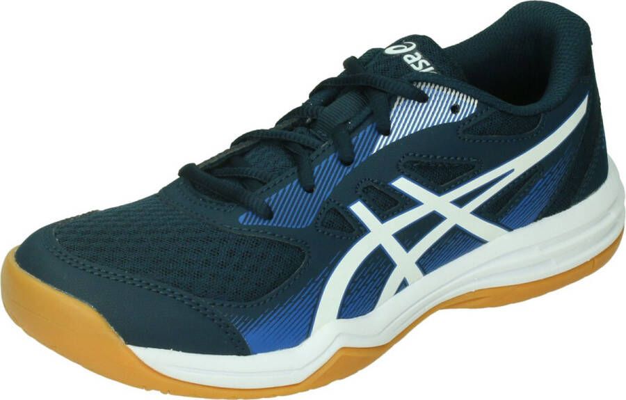 Mesh Asics Upcourt 5 GS Kinderschoenen French Blue White 1074A039