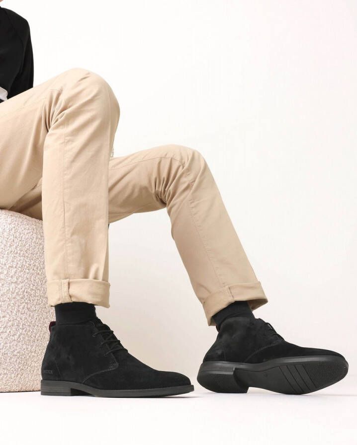 Mexx Enkellaarzen Harjan Zwart Mannen Boots - Schoenen.nl
