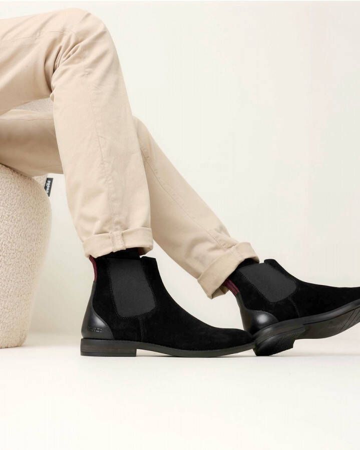 Zwarte Mexx heren enkelboots online kopen? Vergelijk op Schoenen.nl