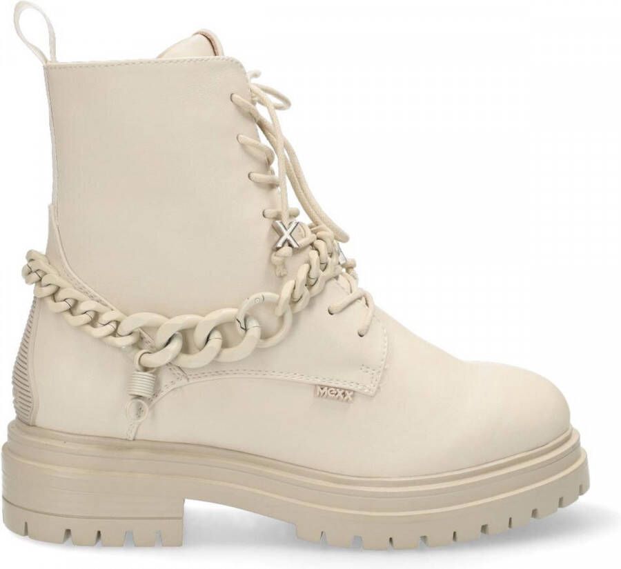 Mexx Laarzen Fabulous Off white Dames Boots Ritssluiting - Foto 3