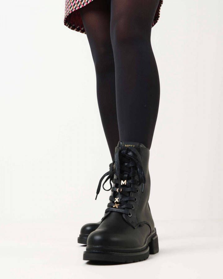 Mexx Laarzen Holea Zwart Dames Boots Vetersluiting Laarzen dames