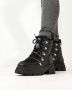 Mexx Laarzen Kold Zwart Dames Boots Vetersluiting Laarzen dames - Thumbnail 1