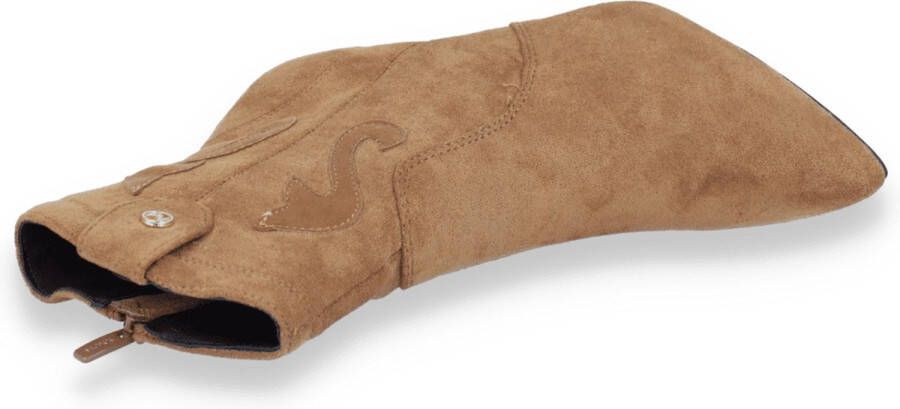 Mexx Dames Enkellaars Ponty Maud Cognac COGNA