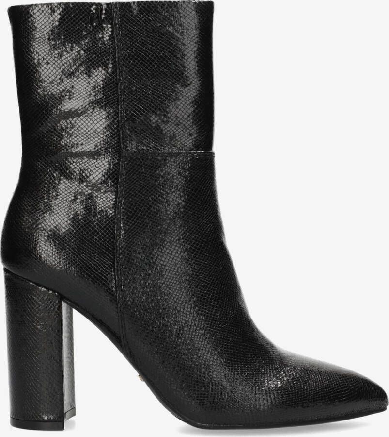 Mexx Enkellaars Kianna Indy Met Reptielprint Zwart Dames