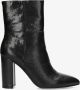 Mexx Enkellaars Kianna Indy Met Reptielprint Zwart Dames - Thumbnail 1