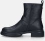Mexx Stijlvolle Zwarte Enkellaarsjes Mirthe Black Dames - Thumbnail 10
