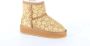 Mexx House Shoes Mid Bobby Jane Beige Goud Meisjes Kleding House Shoes - Thumbnail 12