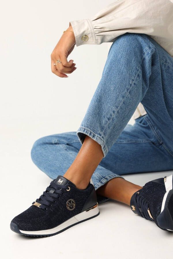 Mexx Sneakers Gitte Glitter Ellen MI001003351W-6005 Blauw