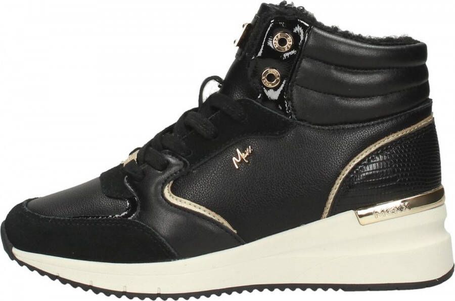 Mexx Sneaker Haley Zwart Dames Sneakers