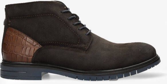 Mexx Mid Cut Harvey Mannen Donkerbruin Dames laarzen
