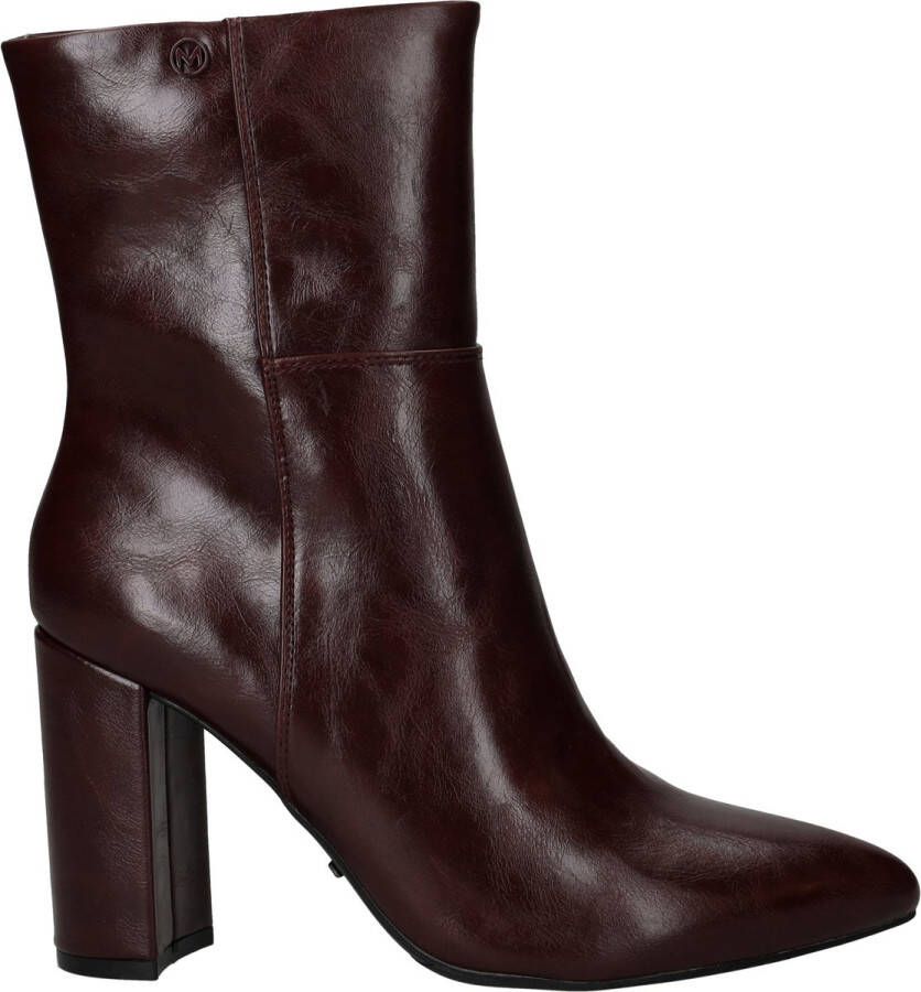 Mexx Heeled Ankle Boot Kianna Indy Burgundy Red Dames