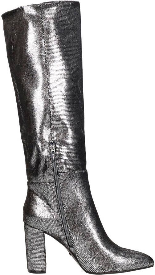 Mexx Heeled High Boot Krystal Indy Silver Dames