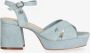 Mexx Heeled Sandalen Nalina Dames Lichtblauw - Thumbnail 6