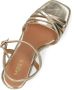 Mexx Noemi Pakina Sandalen Met Sleehak Dames Goudkleurig - Thumbnail 12