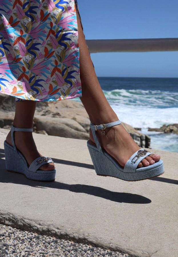 Mexx Heeled Sandal Nolah Dames Lichtblauw - Foto 2