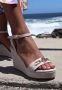 Mexx Heeled Sandalen Nolah Dames Zand - Thumbnail 1