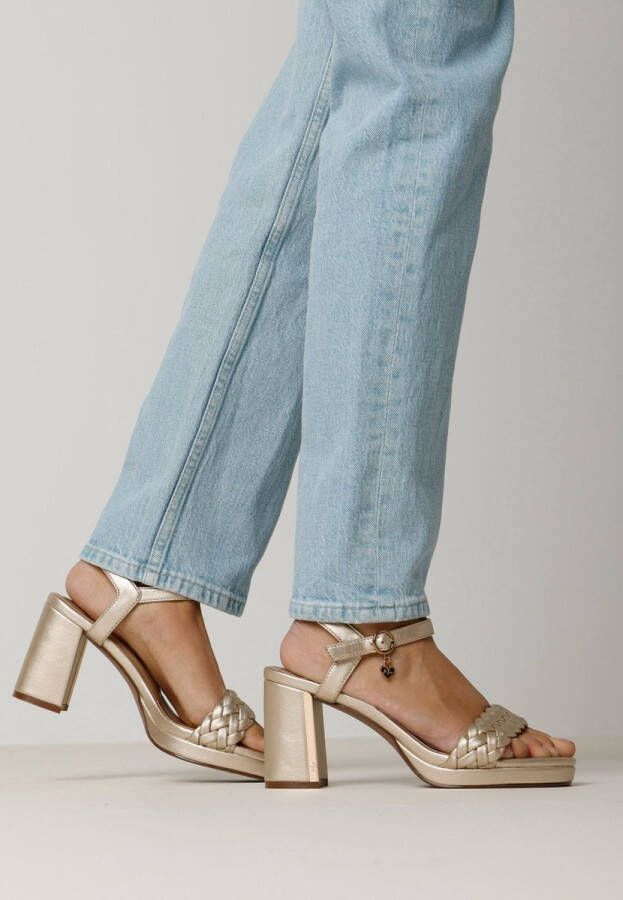 Mexx Gouden Sandalen Logan Yellow Dames