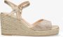 Mexx Heeled Sandalen Nouk Dames Champagne - Thumbnail 2