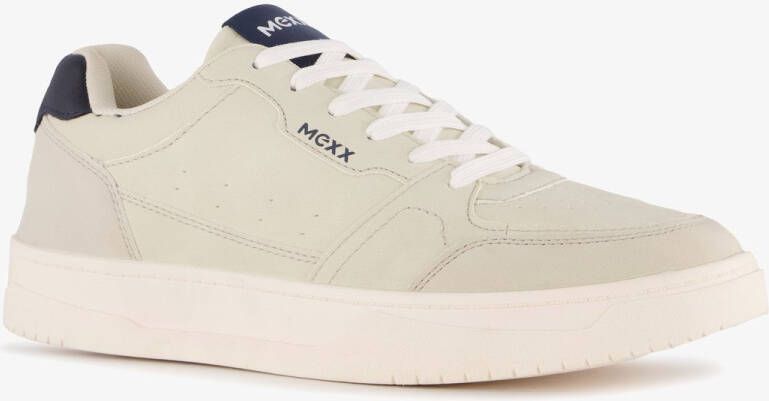 Mexx heren sneakers beige Uitneembare zool