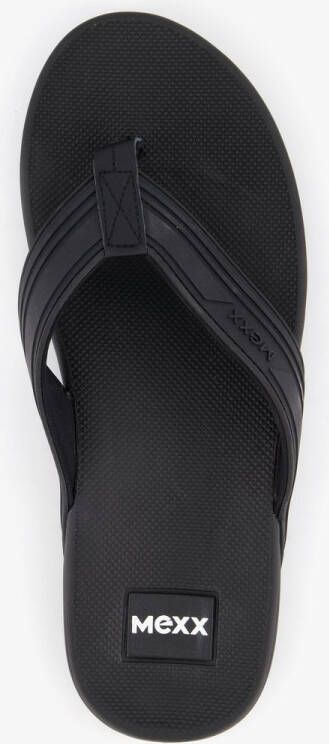 Mexx heren teenslippers zwart