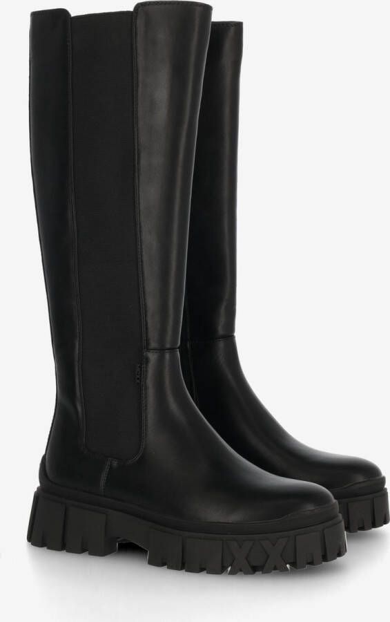 Mexx Zwarte Hoge Laarzenjes voor Dames Black Dames