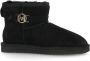 Mexx Enkellaarzen Bobby Buckle Dames Zwart - Thumbnail 3