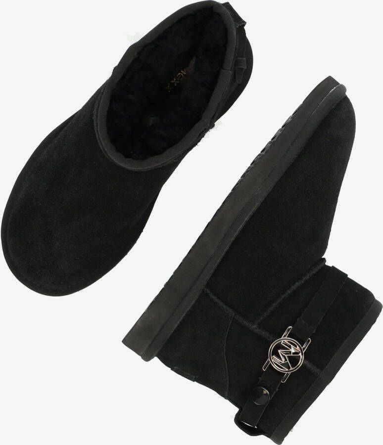 Mexx House Shoes Bobby Buckle Zwart