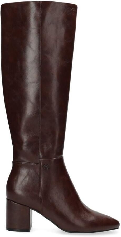 MEXX Industries MEXX PLUCK MILA Hoge Laars met Hak-Donker Cognac - Foto 6
