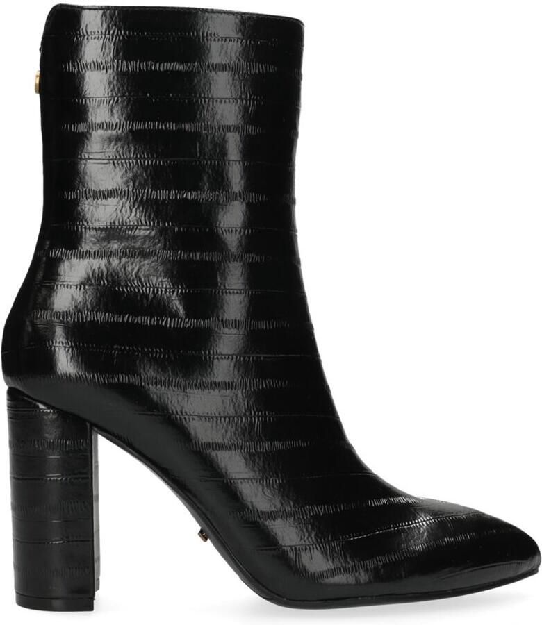 Mexx Vida Indy Enkellaarsjes Enkelboots met rits Dames Zwart - Foto 10