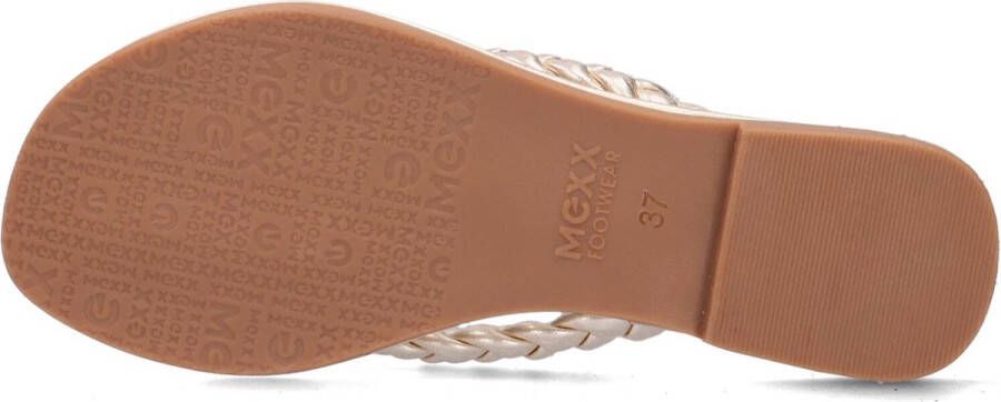 Mexx Joya Teenslippers Dames Goud