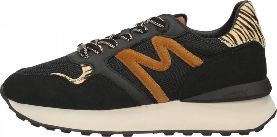 Mexx Sneakers Juju MXHY010001W-1006 Zwart Bruin - Foto 4
